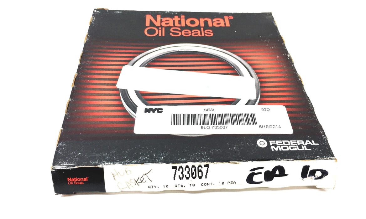 Federal Mogul National 10 Piece Oil Seal Gasket Set 733067 [Lot of 2] NOS