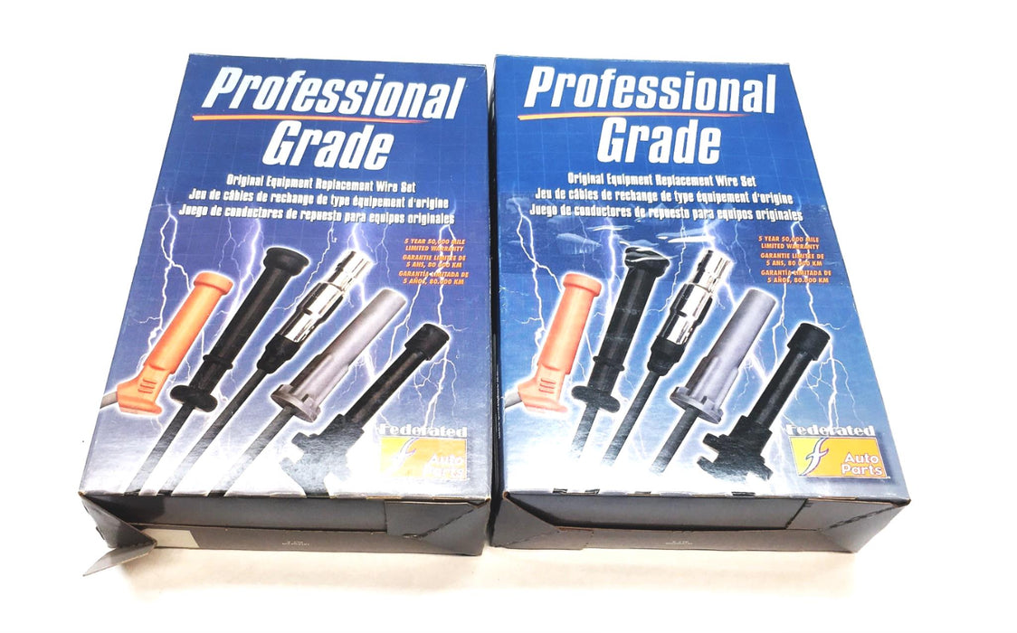 Federated Auto Parts SMP 6 Piece Spark Plug Wire Set 27659 [Lot of 2] NOS