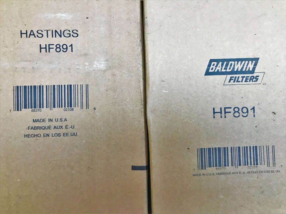 Hastings/Baldwin Hydraulic Oil Filter HF891 NOS