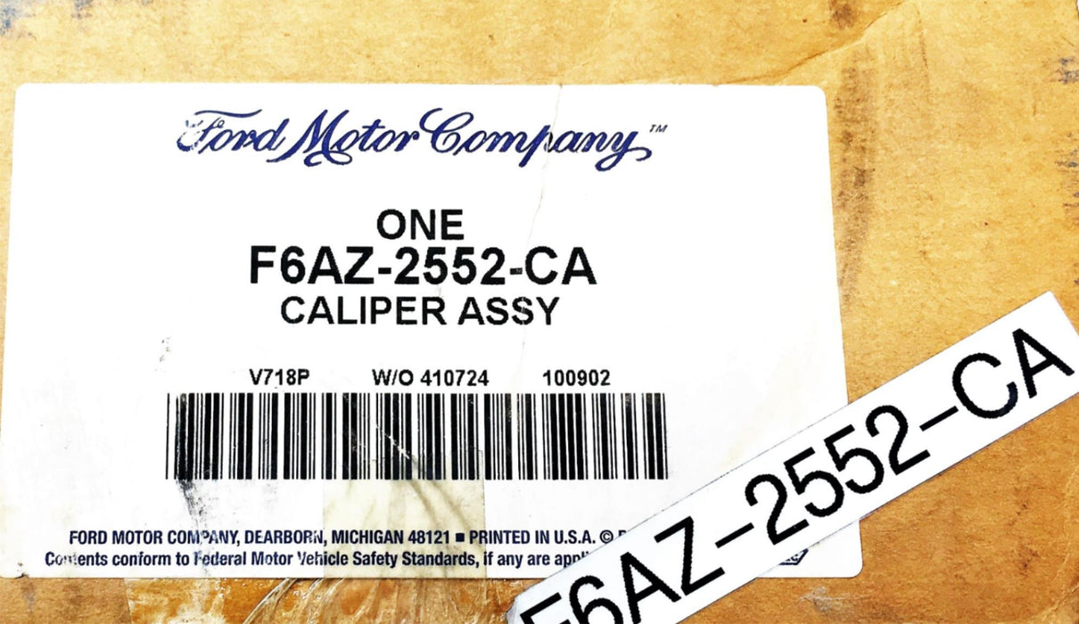 Ford Caliper Assembly F6AZ-2552-CA NOS