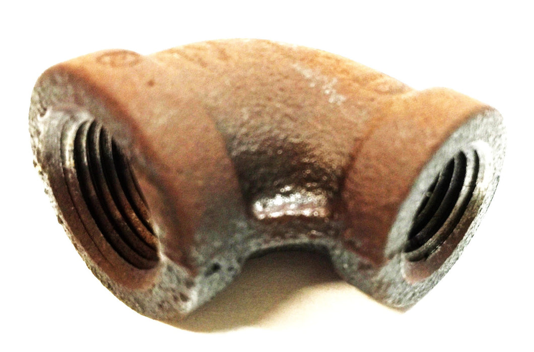 UNBRANDED Pipe Fitting Elbow 90 Degree 3/8" x 1/4" [Lot of 8] NOS