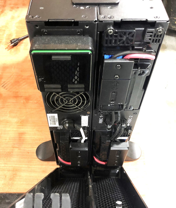 APC 2 Battery Uninterruptible Power Supply Set SRT1000XLA SRT48BP USED