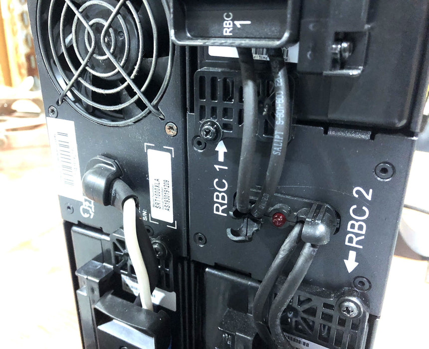 APC 2 Battery Uninterruptible Power Supply Set SRT1000XLA SRT48BP USED