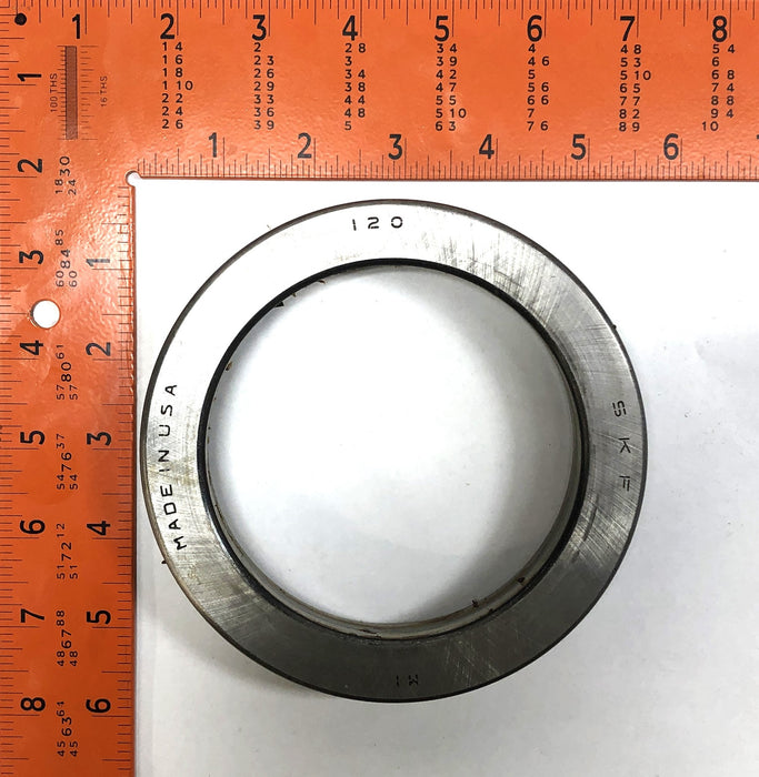 SKF 3 Piece Single Direction Thrust Ball Bearing 51120J (51120/C08) NOS