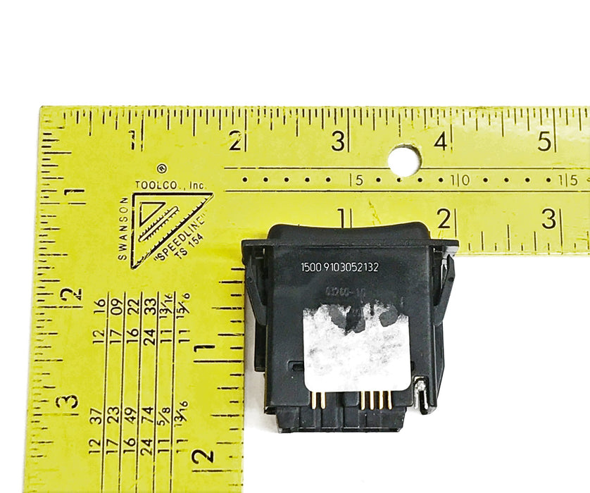 DAV Overhead Fan Rocker Switch 1500.9103502132 (03260-10) [Lot of 2]