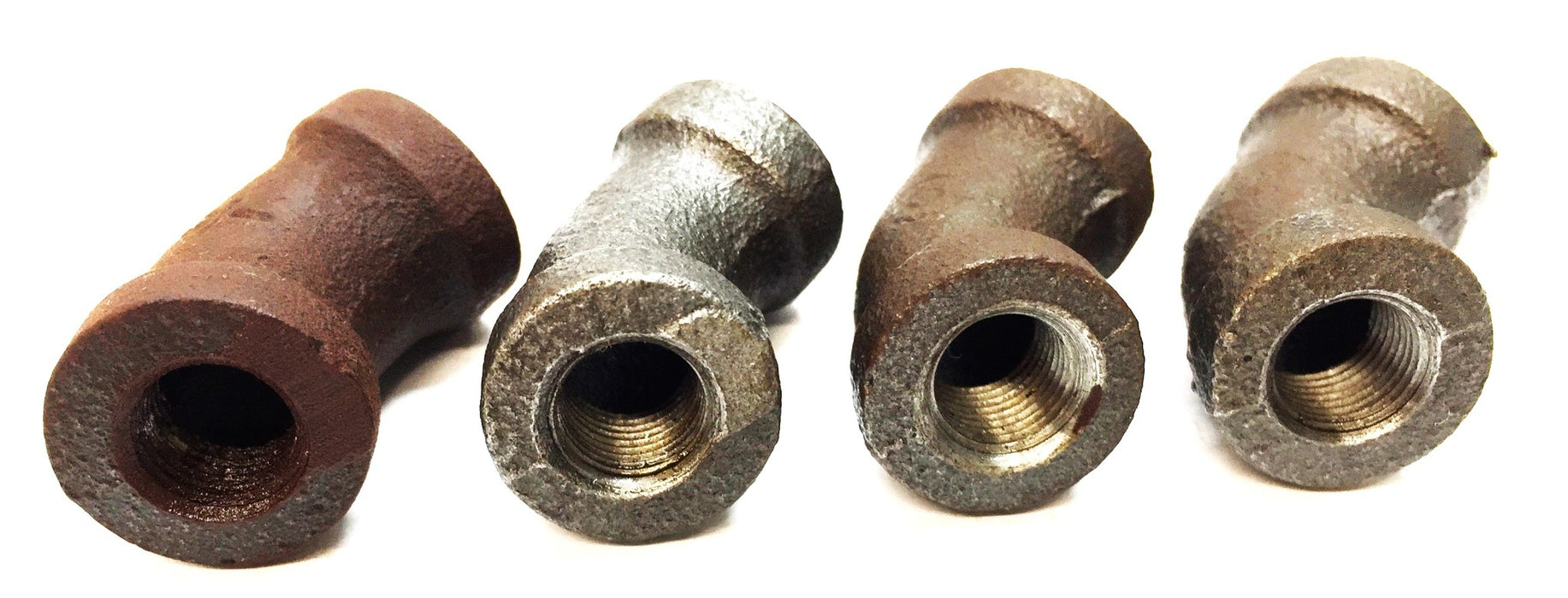 UNBRANDED Brass Pipe Fitting Elbow 45 Degree 1/8" [Lot of 4] NOS