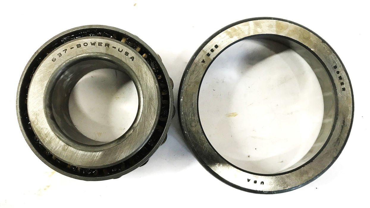Bower Tapered Roller Bearing Cone and Cup Assembly 537/532A NOS