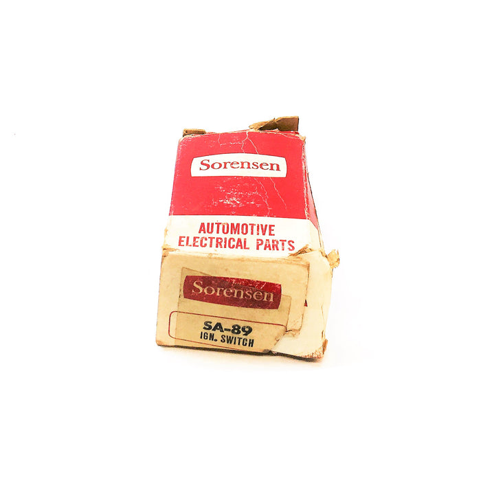 Sorensen Ignition Cylinder and Key Switch SA-89 NOS