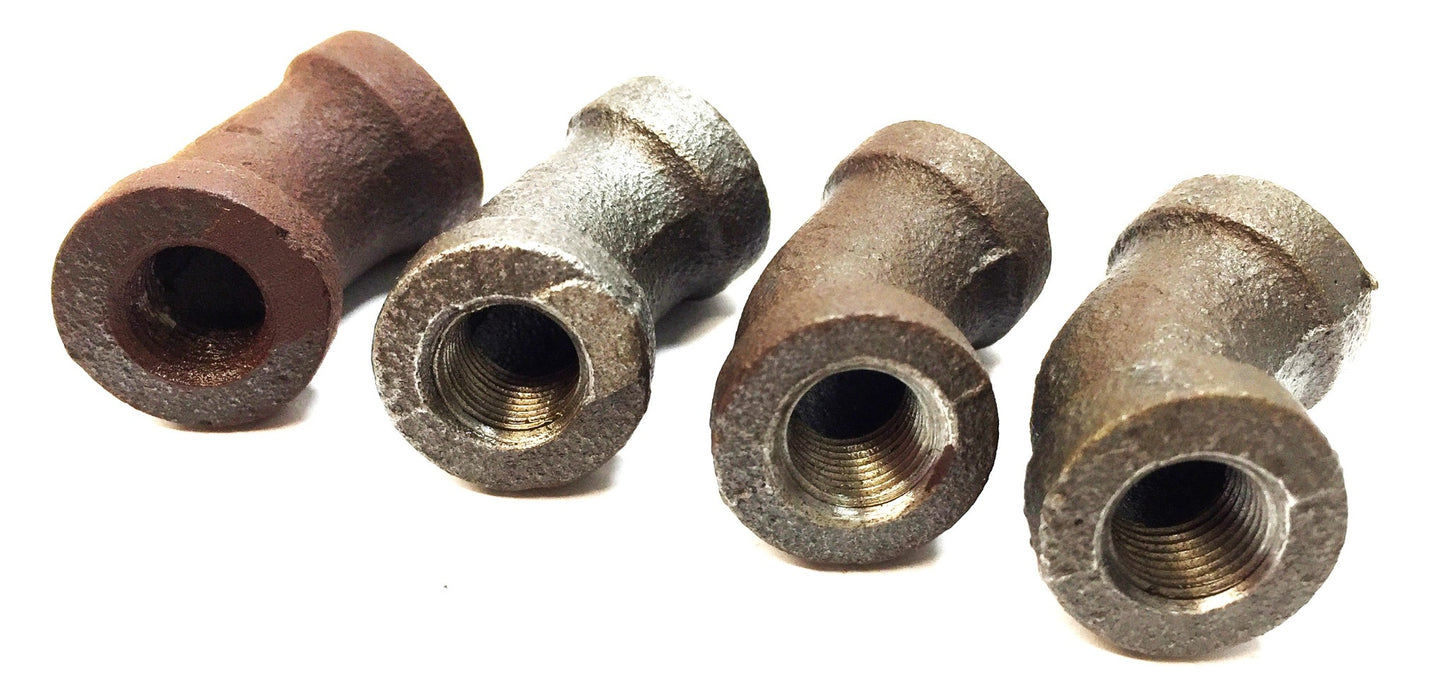 UNBRANDED Brass Pipe Fitting Elbow 45 Degree 1/8" [Lot of 4] NOS