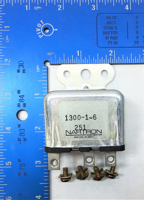 NARTRON/MCI Relay 1300-1-6 (6991361) NOS