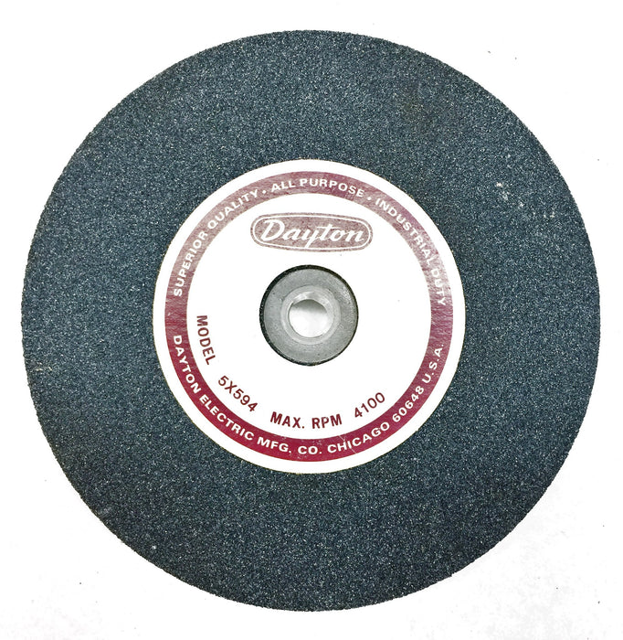 DAYTON Vitrified Grinding Wheel Aluminum Oxide 5X594 6"x3/4"x1 Medium 60 NOS