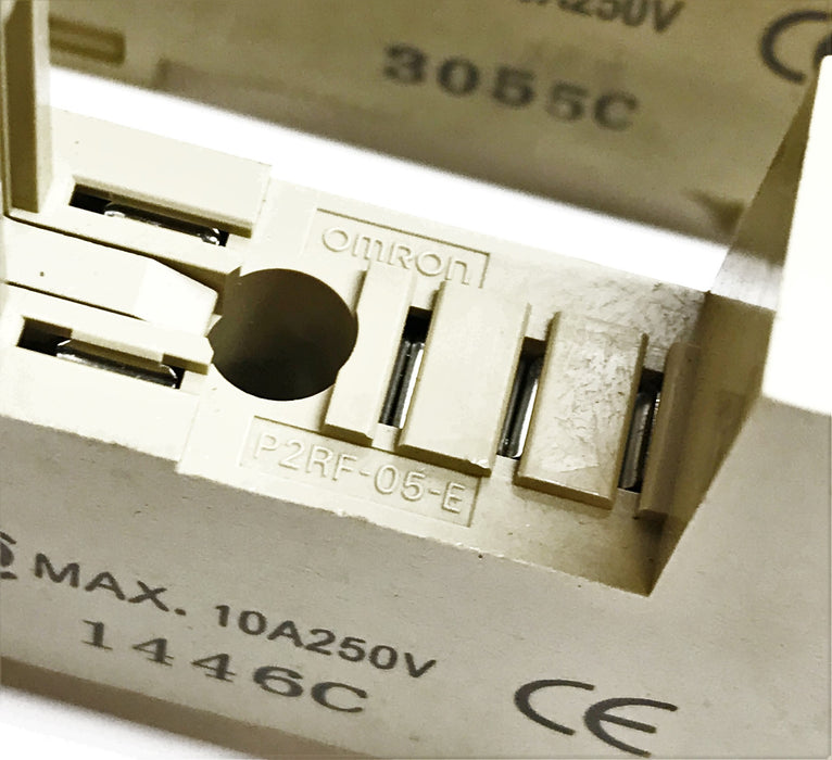 Omron Relay Base P2RF-05-E [Lot of 2] NOS