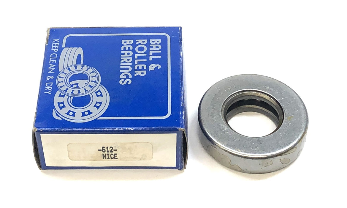 Nice Thrust Ball Bearing 612 NOS