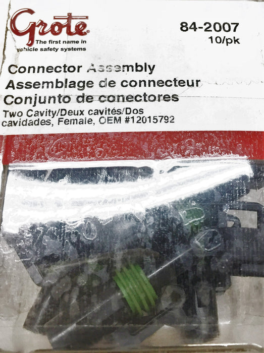Grote Connectors Assembly 10pcs. 84-2007 NOS