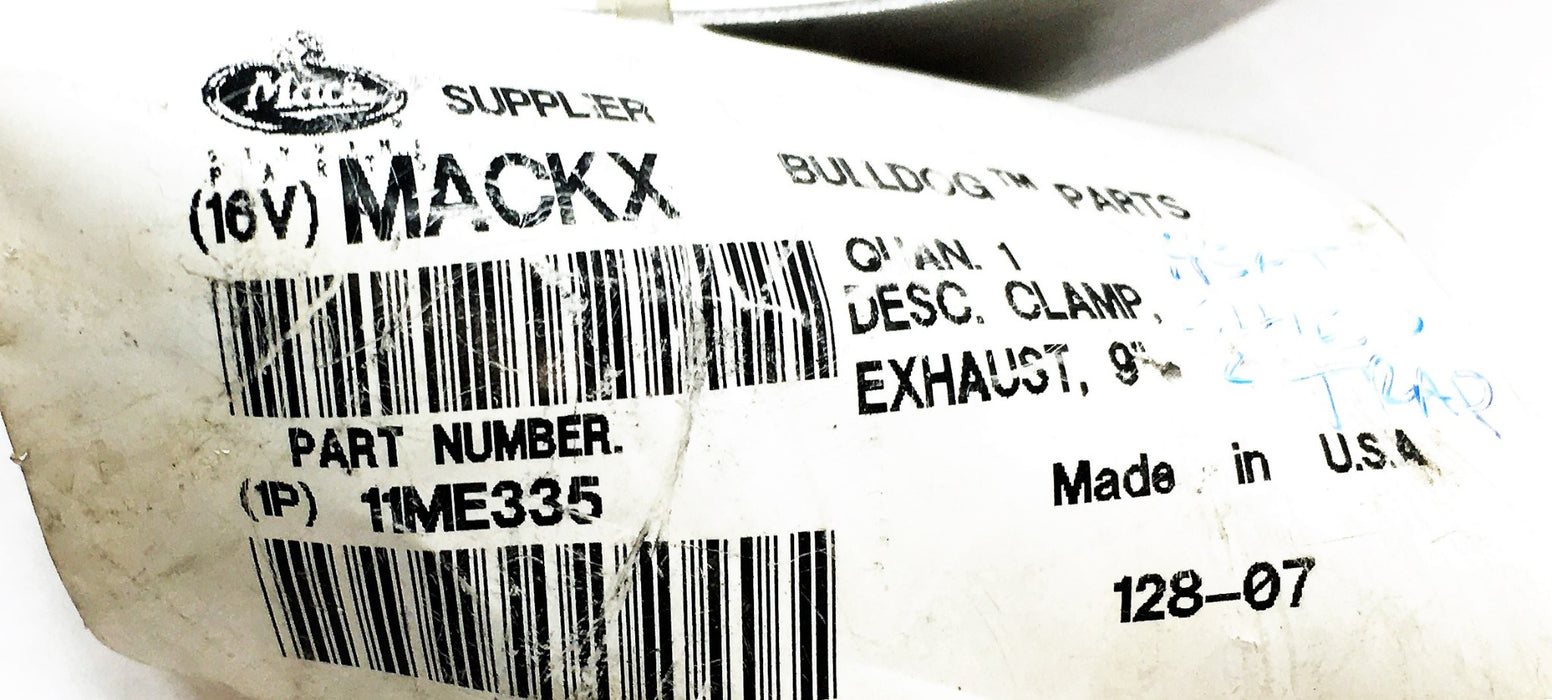 Mack 9 Inch Exhaust Clamp 11ME335 NOS