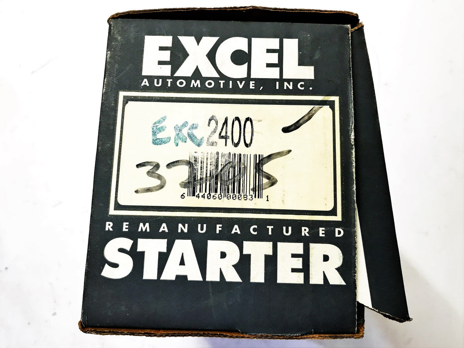 Excel Remanufactured 2400 Starter USA3205 NOS