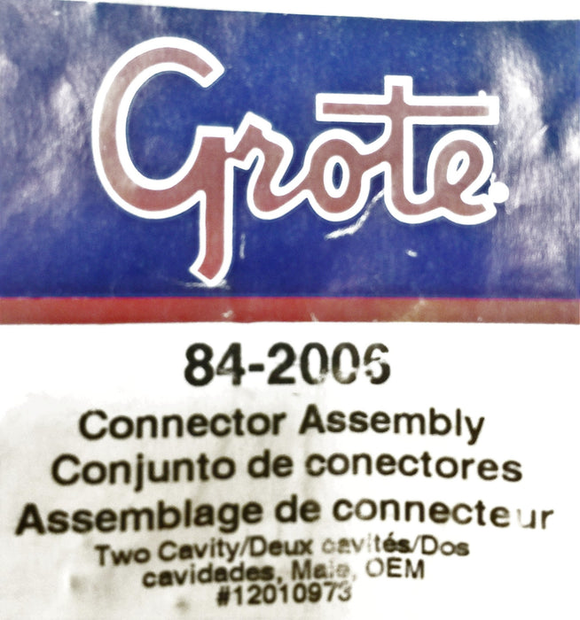 Grote Connector Assembly 84-2006 NOS