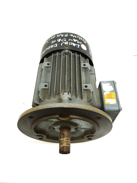 Brook Crompton 4 HP 3430 RPM Cooling Fan Motor 2827100-04 USED