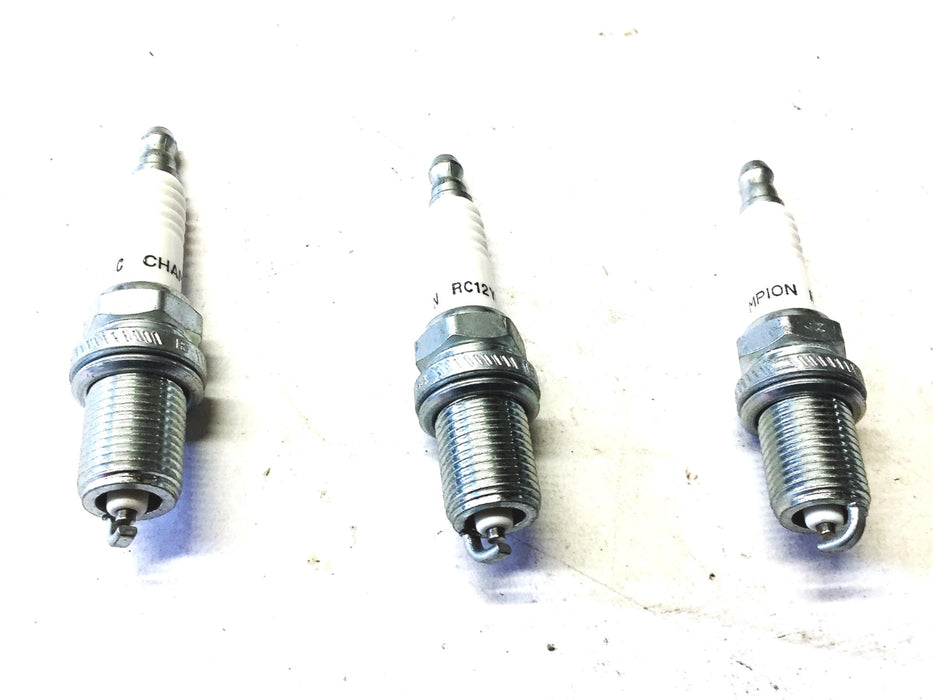 Champion Copper Plus Spark Plus 71 RC12 YC [Lot of 3] NOS