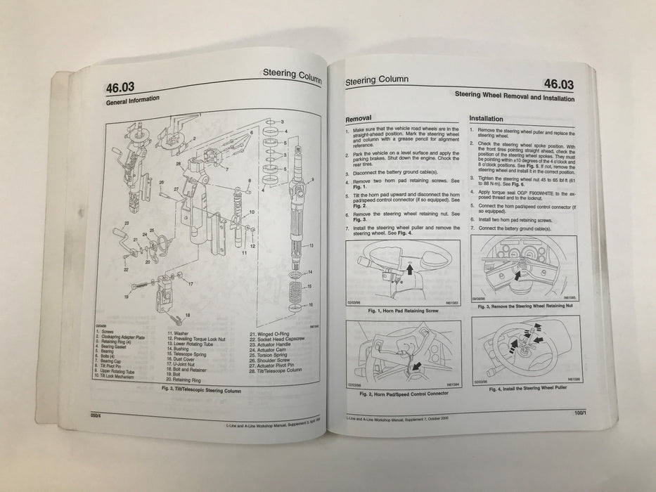 Sterling Trucks L-Line and A-Line Workshop Manual - Groups 42.24-54.03 USED