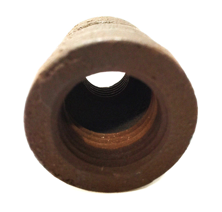 UNBRANDED 1/2" x 1/4" Black Iron Reducer Coupling Pipe Thread [Lot of 8] NOS