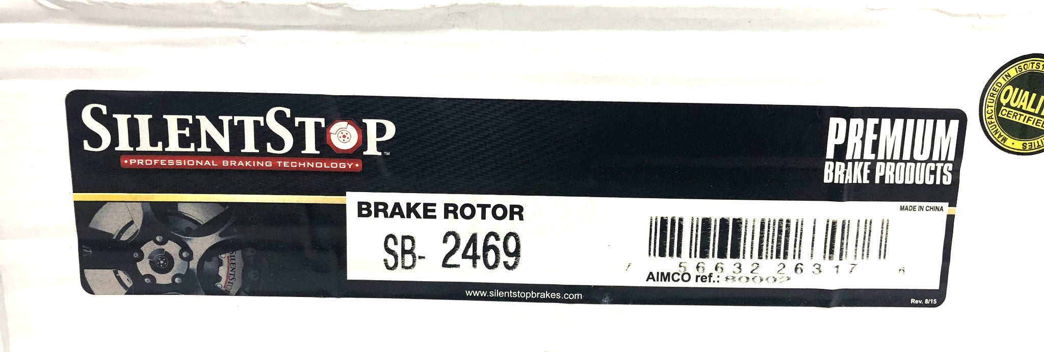 Silent Stop Rear Brake Drum SB-2469 NOS