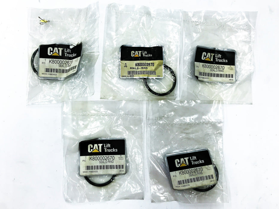 CAT "O" Ring Seal K800002670 [Lot of 5] NOS