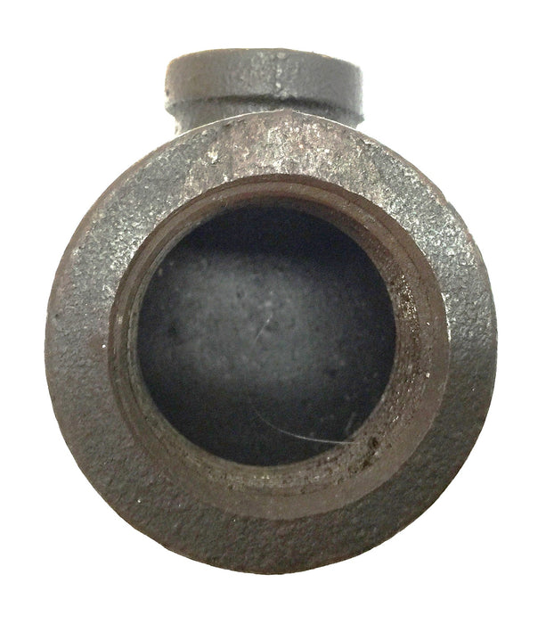 UNBRANDED 1/2" x 3/4" Black Iron Reducer Elbow [Lot of 6] NOS