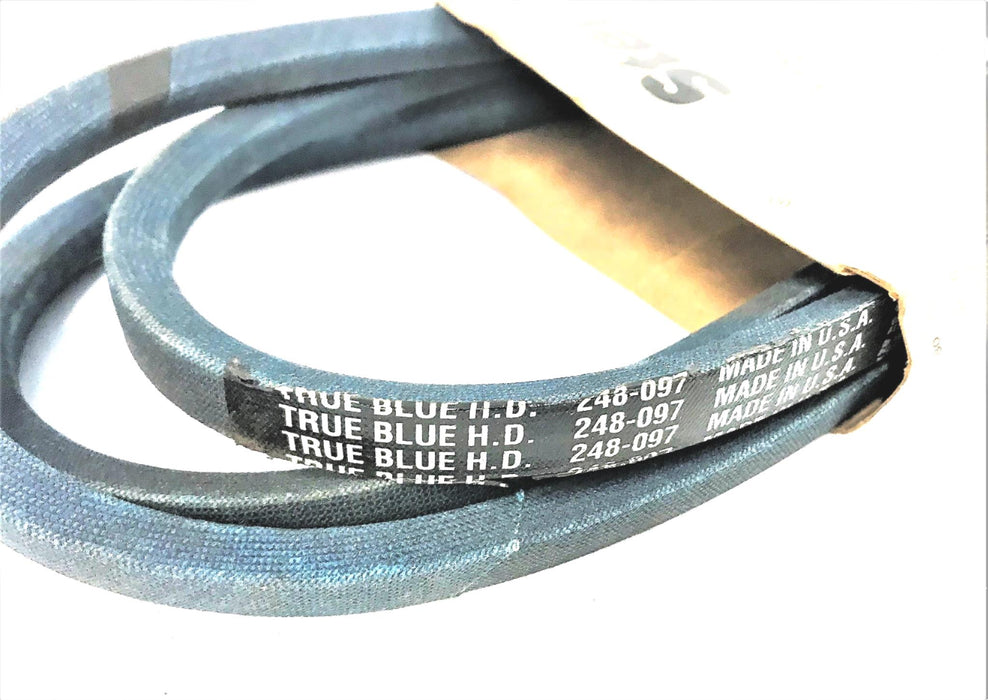 STENS TRUE BLUE BELT 1/2"x97" 248-097 NOS