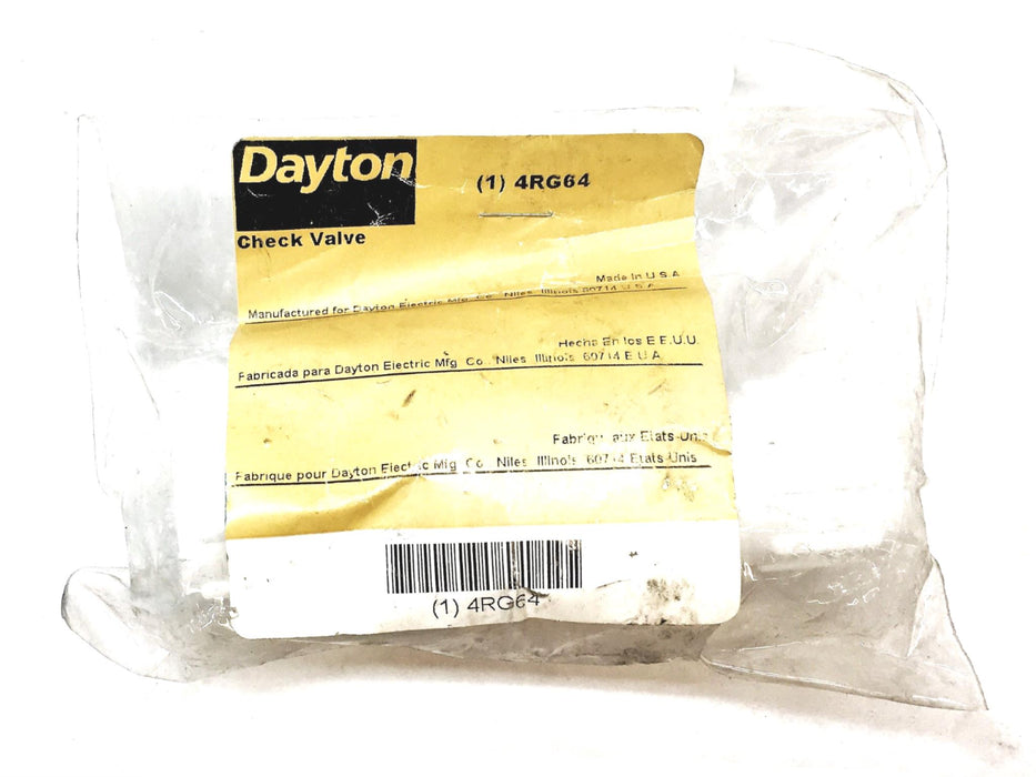 Dayton Check Valve 4RG64 NOS