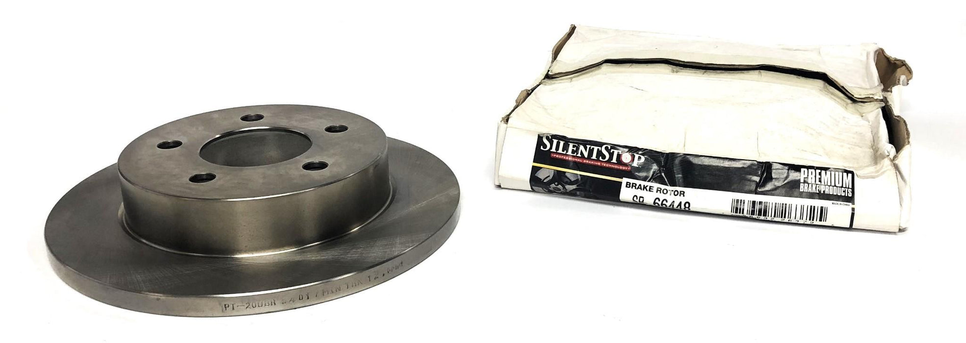 Silent Stop DuraGo Rear Brake Disc Rotor SB-66448 (BR54017) NOS