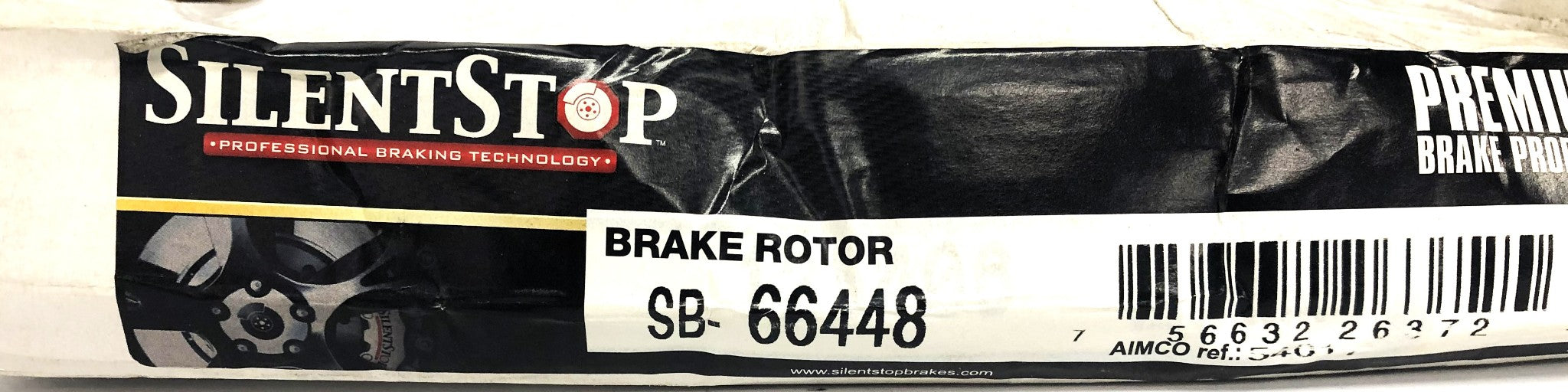 Silent Stop DuraGo Rear Brake Disc Rotor SB-66448 (BR54017) NOS