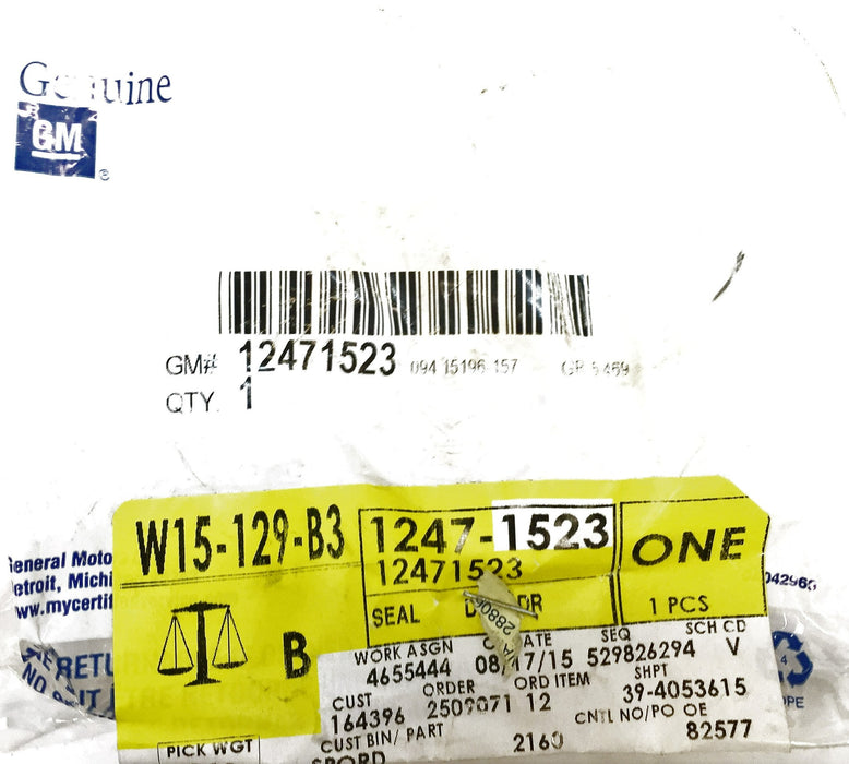 General Motors/GM Pinion Seal 1247-1523 NOS