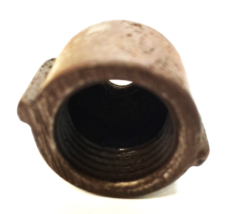 UNBRANDED 1/2" x 1/8" Black Iron Reducer [Lot of 5] NOS