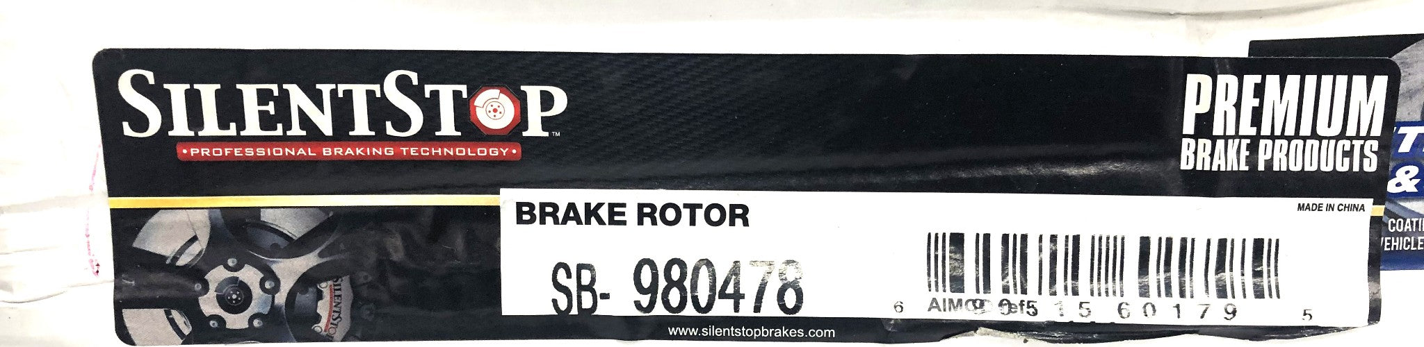 Silent Stop Rear Brake Disc Rotor SB-980478 NOS