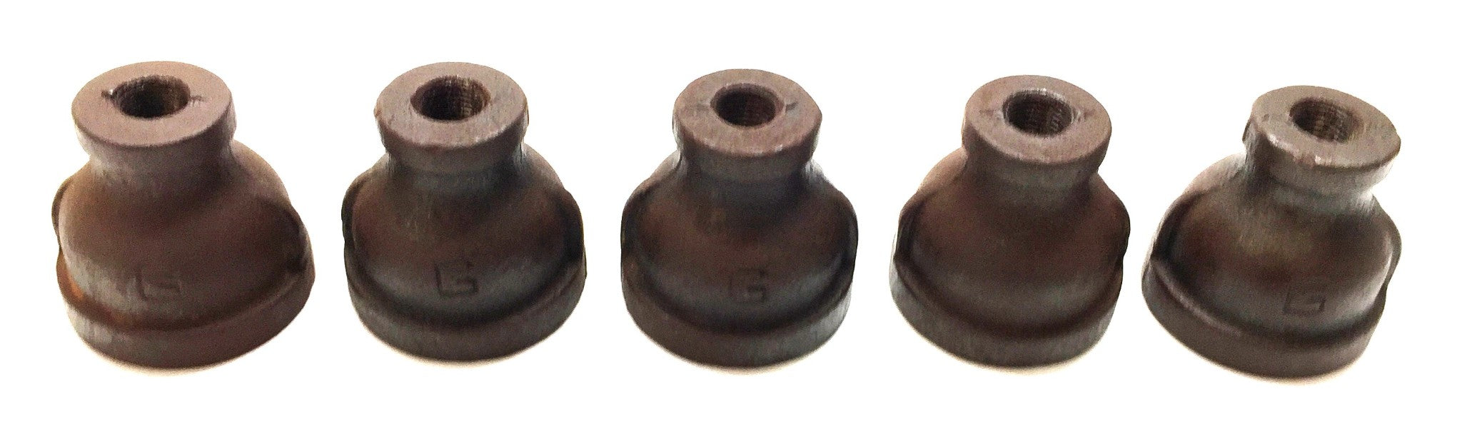 UNBRANDED 3/4" x 1/8" Black Iron 90 Degree Elbow Fitting [Lot of 5] NOS