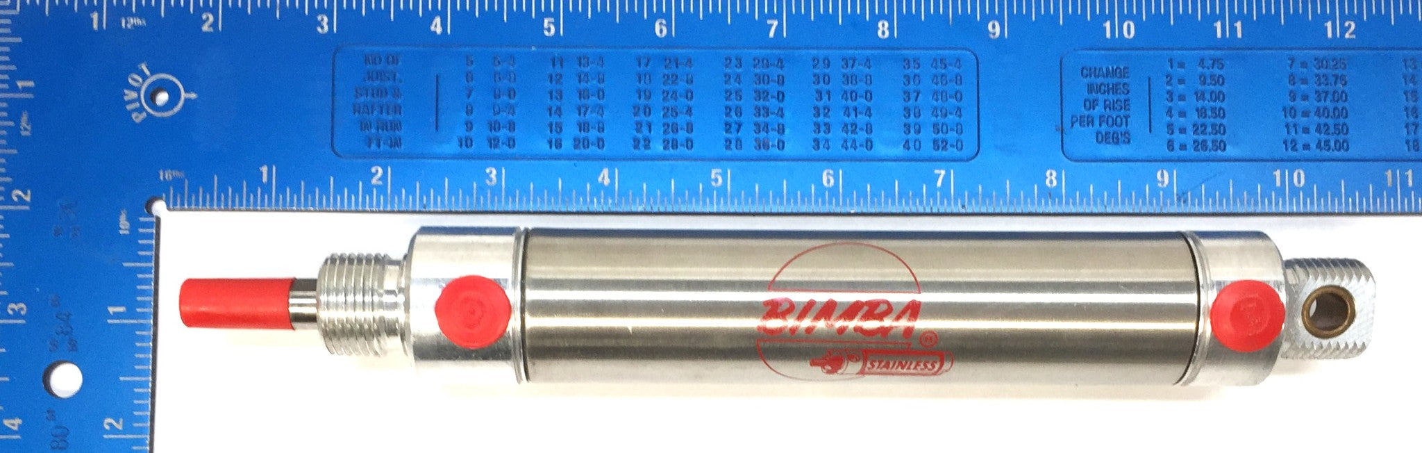Bimba Pneumatic Air Cylinder MRS-124-DXP NOS