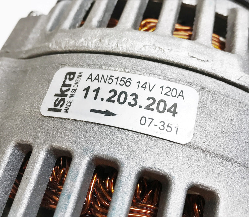 Iskra Re-Manufactured Alternator Assembly 11.203.204 NOS