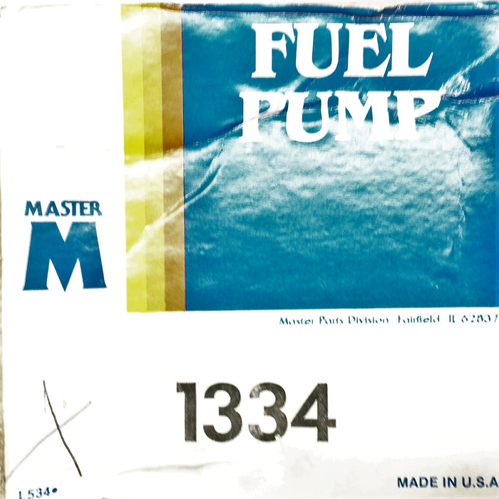 Master Fuel Pump 1334 NOS