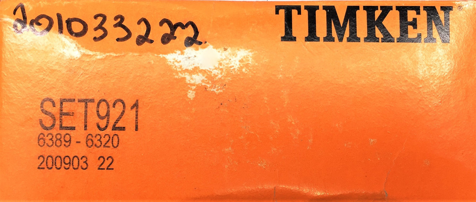 TIMKEN Tapered Roller Bearing and Cup Set SET921 NOS