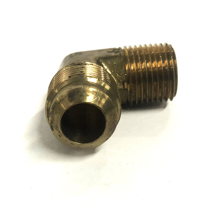Anderson Metals 1/2X3/8 Inch Brass Elbow Fitting 408 [Lot of 8] NOS