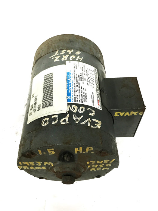 Marathon Electric Pump Motor NVB-145TTDR7663CH USED