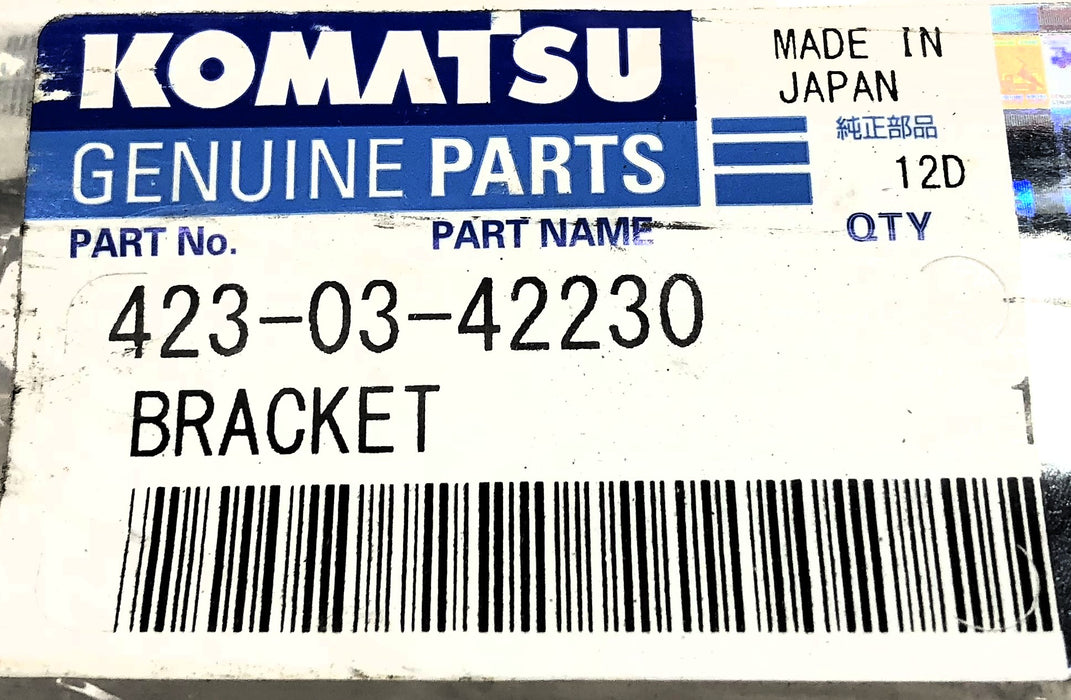 Komatsu Bracket Top Radiator 423-03-42230 NOS