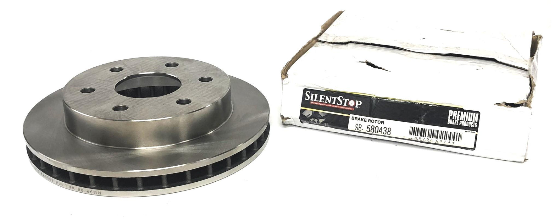 Silent Stop DuraGo Front Brake Disc Rotor SB-580438 (BR5569) NOS