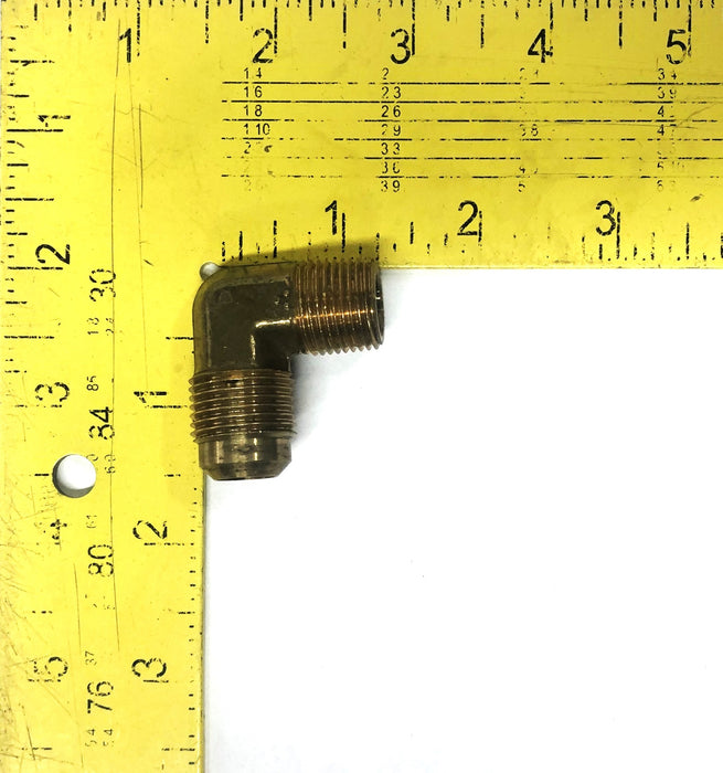 Anderson Metals 1/2X3/8 Inch Brass Elbow Fitting 408 [Lot of 8] NOS