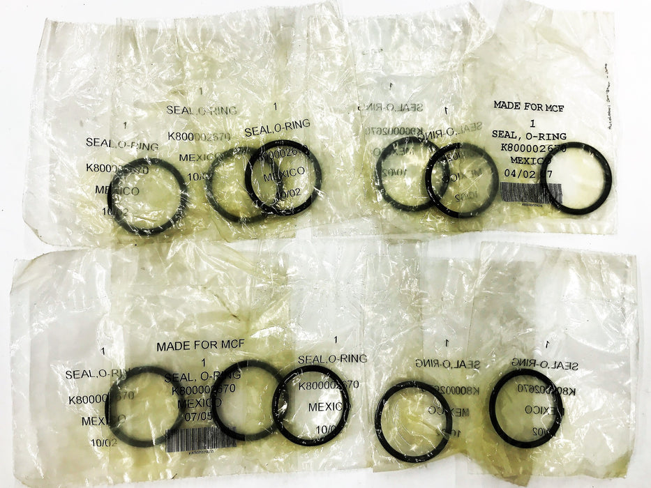 Unbranded "O" Ring Seal K800002670 [Lot of 11] NOS