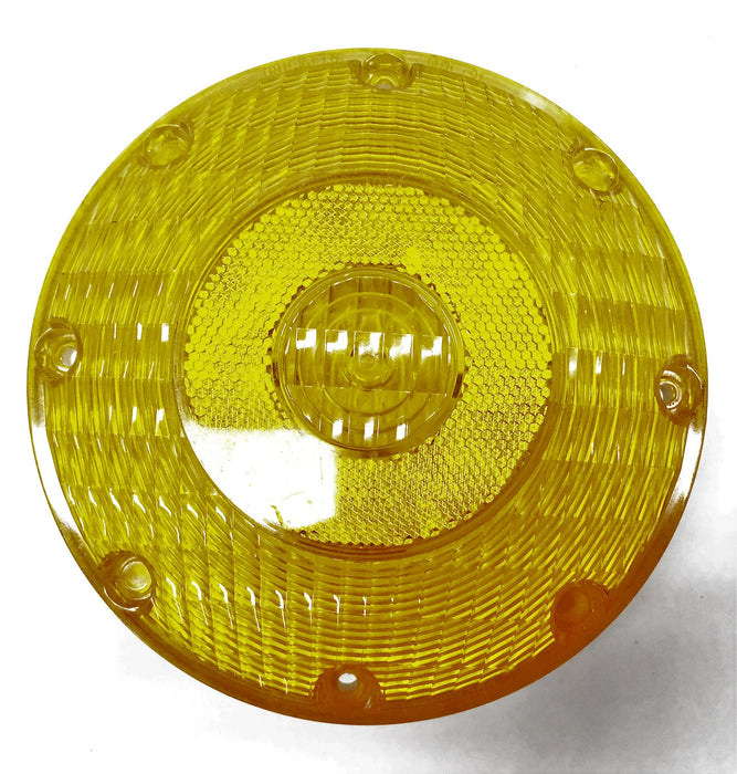 Truck-Lite Round Amber Light Assembly Model 91 USED