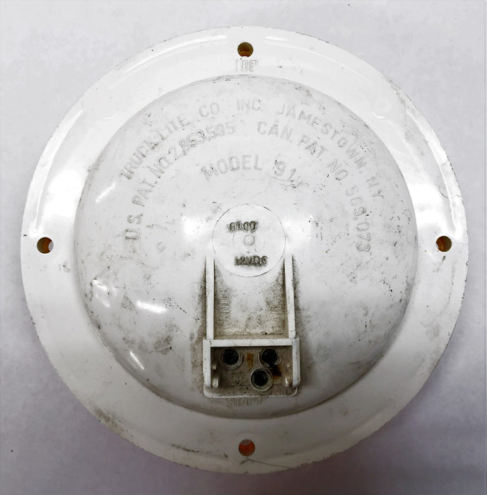 Truck-Lite Round Amber Light Assembly Model 91 USED