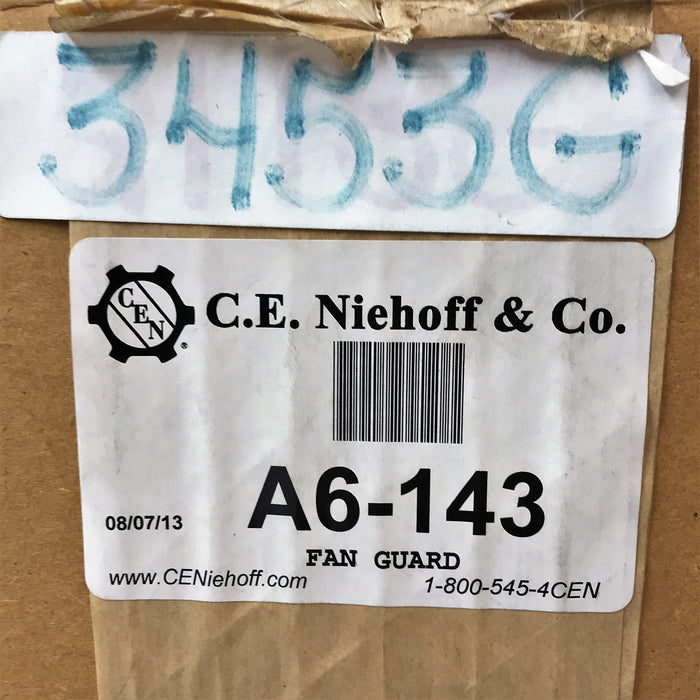 CE Niehoff 6-Point Fan Guard A6-143 NOS