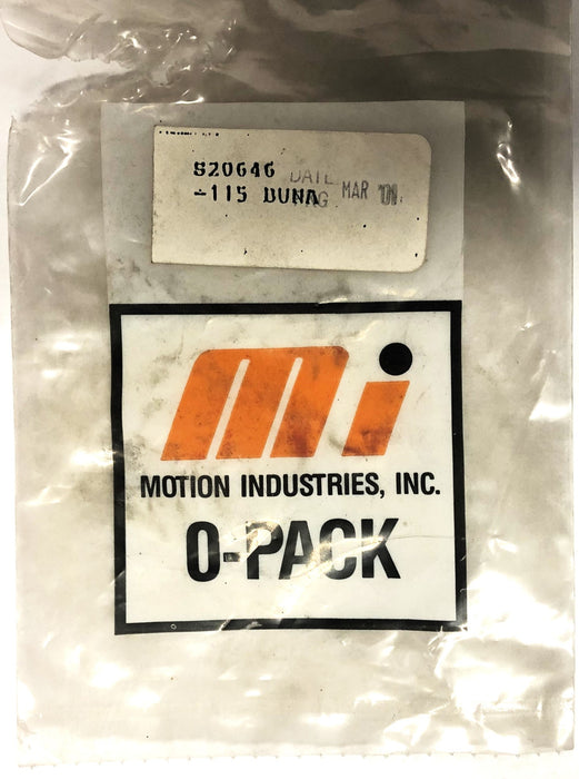 Motion Industries 115 Buna Ring O-Pack S20646 [Lot of 6] NOS